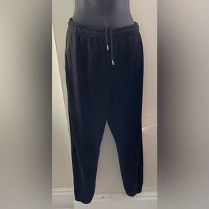 Lazypants Black Heavy Weight Jogger/ Sweatpants Size Small